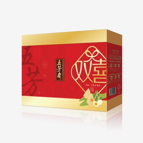 五芳斋五芳双喜粽子礼盒